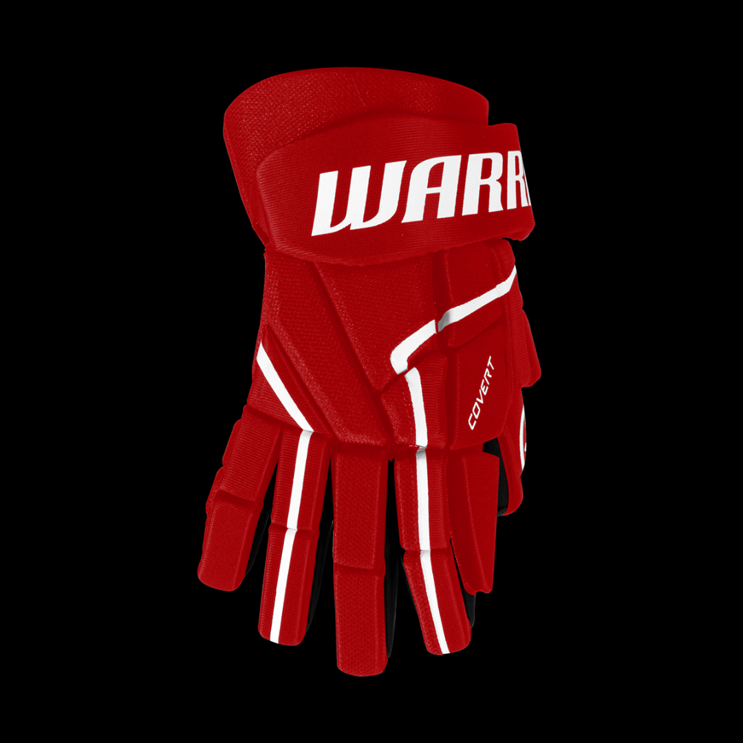 Warrior Covert QR5 40 Hockey Gloves red