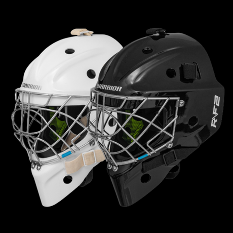 Warrior Ritual R/F2 E JR Goalie Mask Certified Cat Eye Cage