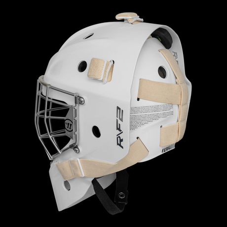 Warrior Ritual R/F2 E JR Goalie Mask Certified Cat Eye Cage