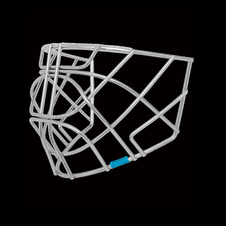 Warrior Ritual R/F2 Replacement Cage - HECC Certified Cat Eye Chrome Steel Goalie Mask Cage