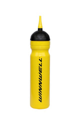 Winnwell Water/Drink Bottle 1LT, yellow with black cap.