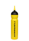 Winnwell Water/Drink Bottle 1LT, yellow with black cap.