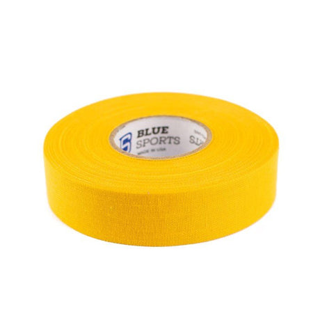 Yellow woven cotton cloth stick tape for blades, grips, and equipment.