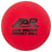 Red A&R street hockey ball for stick handling and shooting practice.