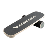 Bauer Reactor Balance Board for core strength and balance training, featuring anti-slip top and grip-taped underside.