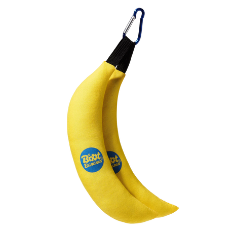 Boot Bananas Original Shoe Deodoriser with carabiner for odor removal.