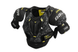 Bauer Supreme M3 shoulder pads with full-coverage cap and adjustable protection for mobility and safety on ice.