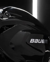 Bauer Hyperlite 2 Helmet close-up showing sleek design and ventilation features.