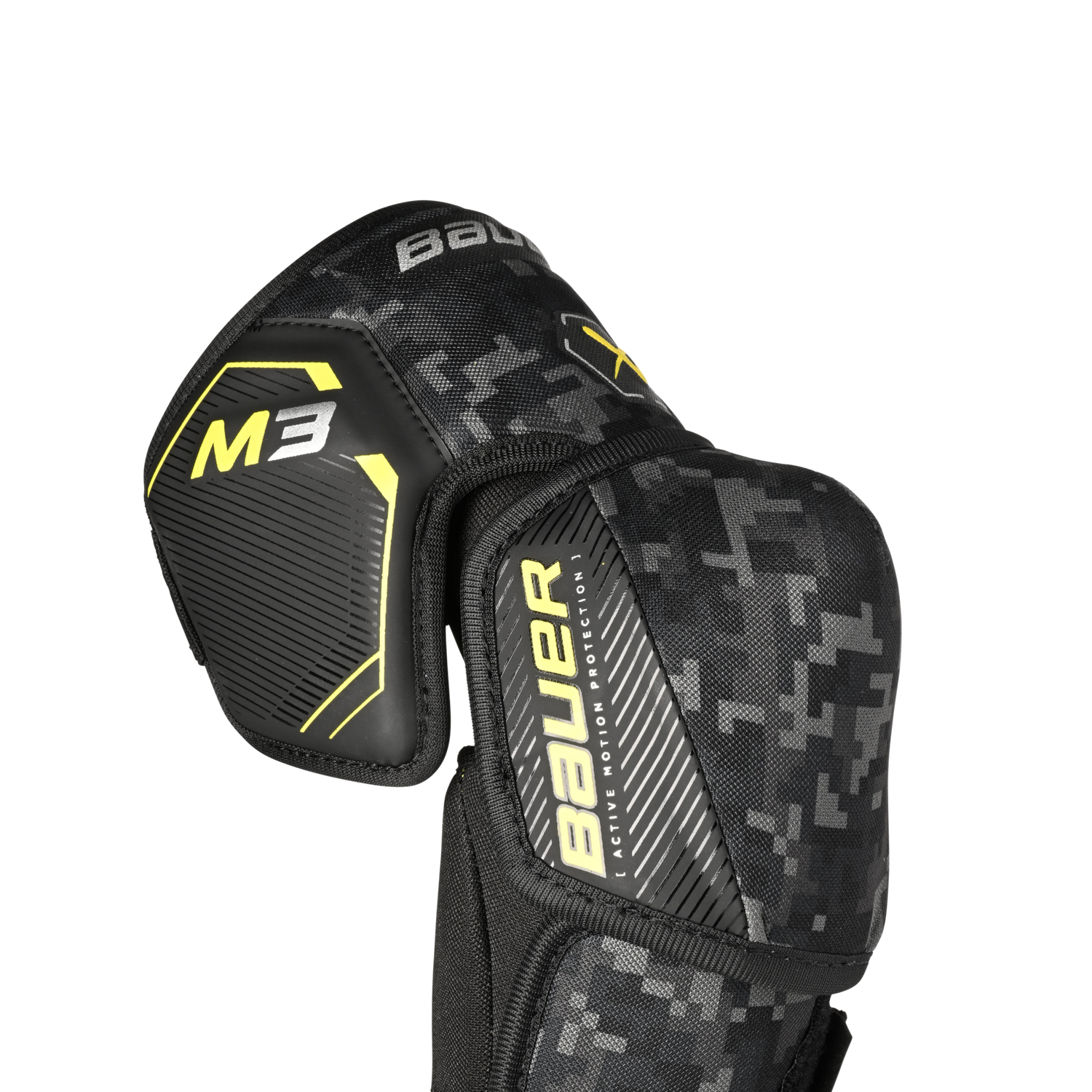 Bauer Supreme M3 Elbow Pads with low-profile design for flexibility and protection.