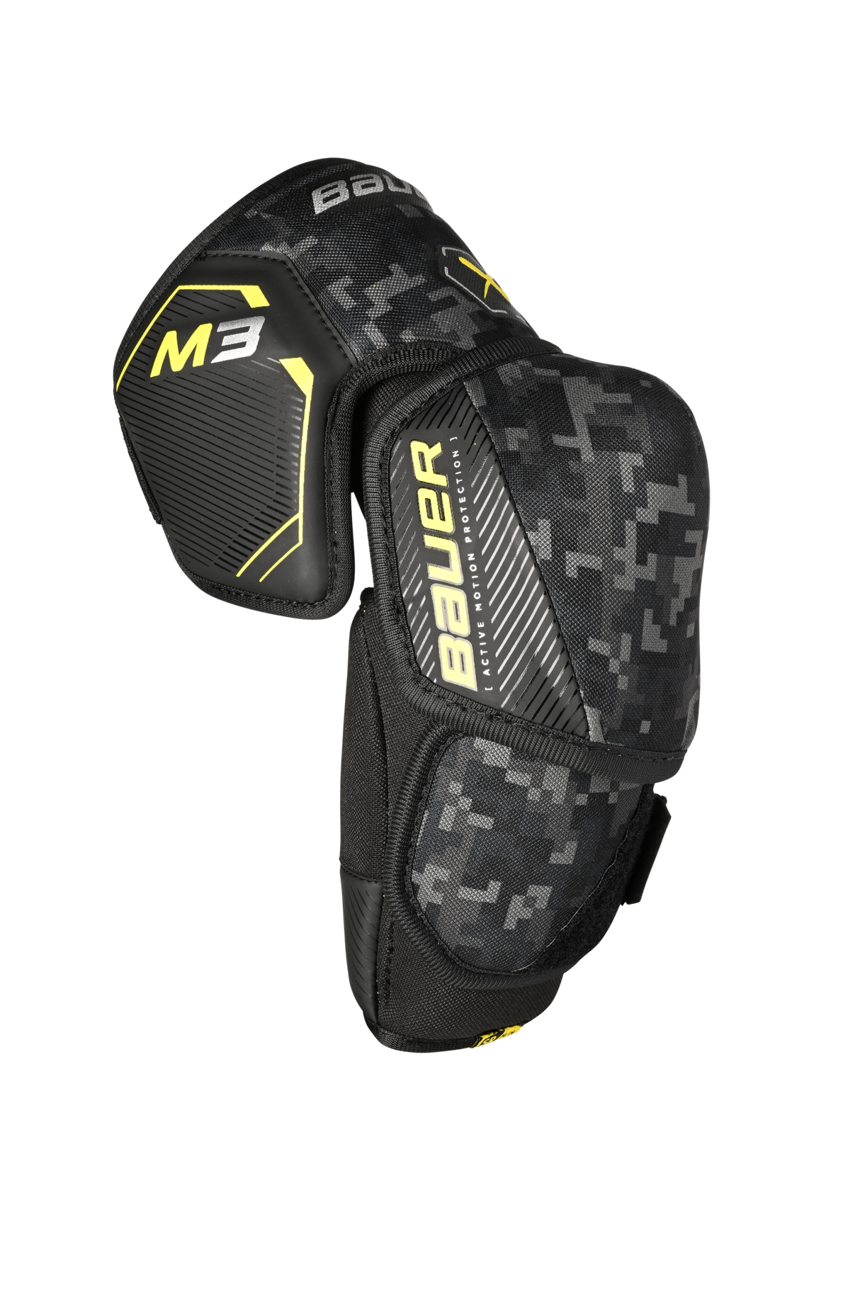 Bauer Supreme M3 Elbow Pads with low-profile design for flexibility and protection.