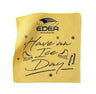 Edea Blade Towel, super absorbent microfiber for skating blades, yellow design.