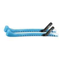 Blade Guards - Ice Hockey Skate Guards in blue color, durable protection.