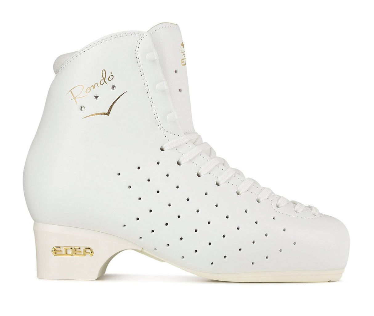 Edea Rondo Artistic Quad Boot Only - White
