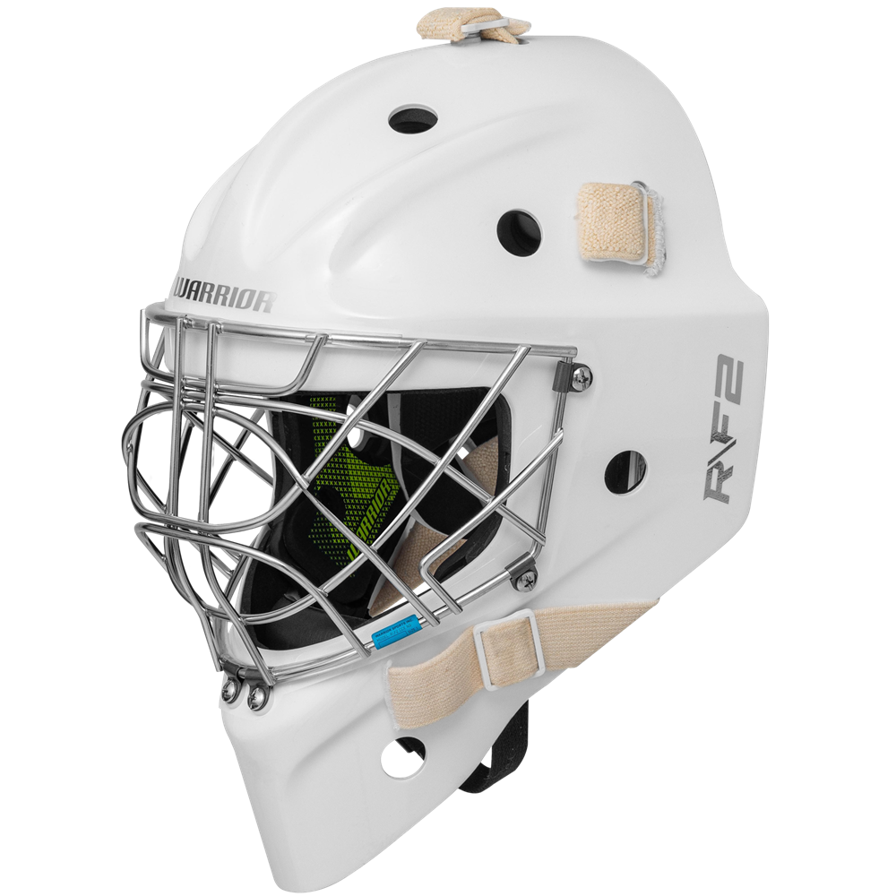 Warrior Ritual R/F2 E JR Goalie Mask Certified Cat Eye Cage