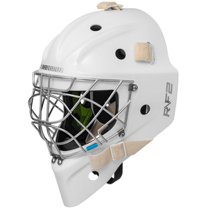 Warrior Ritual R/F2 E JR Goalie Mask Certified Cat Eye Cage