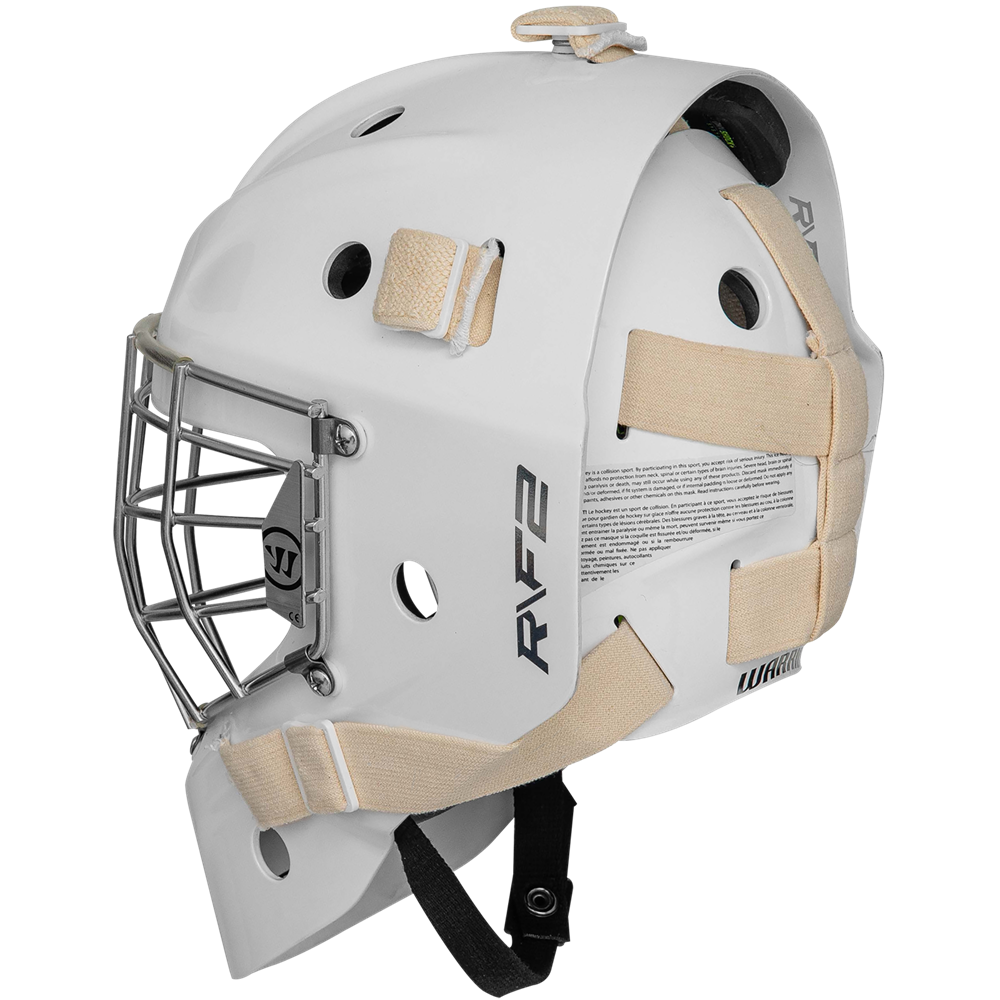 Warrior Ritual R/F2 E JR Goalie Mask Certified Cat Eye Cage