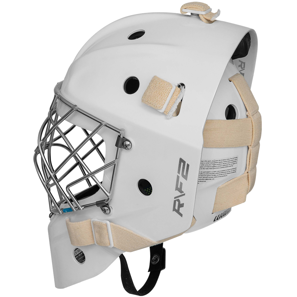 Warrior Ritual R/F2 E SR Goalie Mask Certified Cat Eye Cage