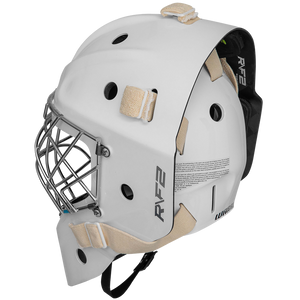Warrior Ritual R/F2 E+ SR Goalie Mask Certified Cat Eye Cage