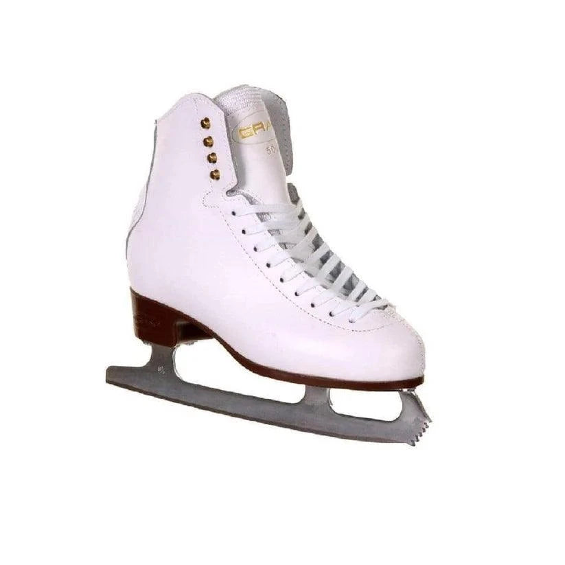 Graf 500 Figure Ice Skates WHITE