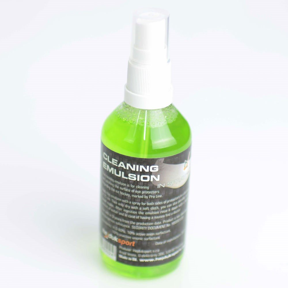 Hejduk Visor Cleaning Emulsion bottle for anti-fog and anti-mist visor care.