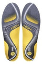 Sidas 3Feet® Activ' High insoles-Slim for high-arched feet, featuring breathable materials, forefoot propulsion pad, and enhanced heel cushioning.