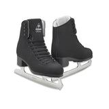 Jackson Artiste JS1790 Figure Skates with chrome blade and microfiber lining.