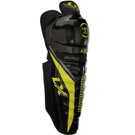 Warrior Alpha LX 40 Shin Guards with lightweight calf protection and lay flat straps.