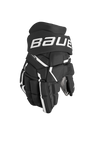 Bauer Supreme MACH Gloves with flexible construction and durable palm overlay for superior grip and protection.