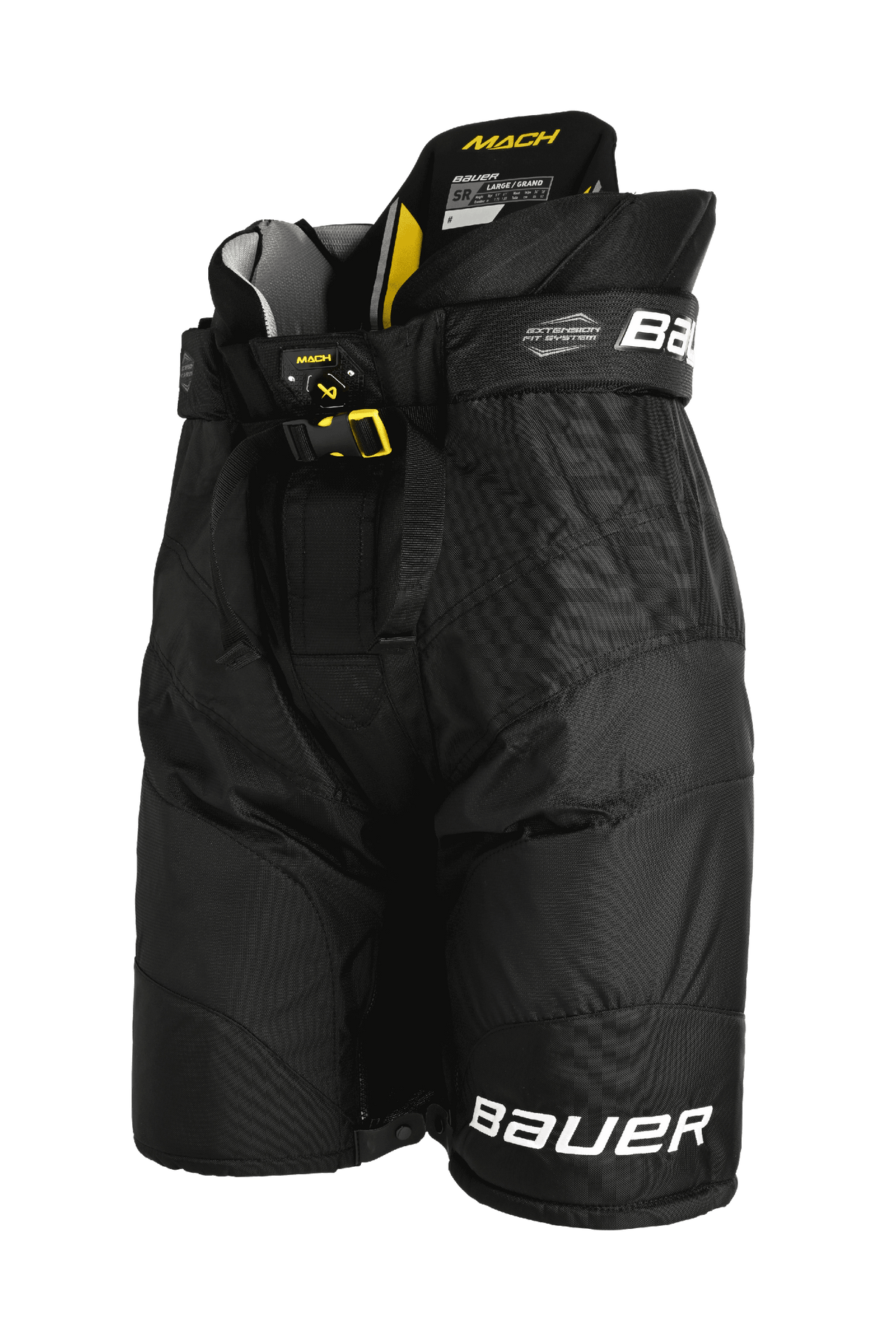 Bauer Supreme MACH Pant - Protective hockey gear with impact-absorbing foam and contoured leg protection.