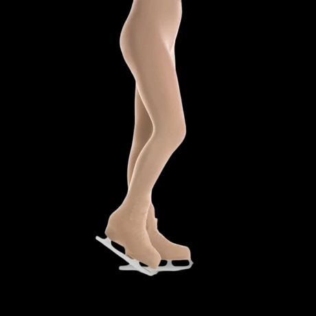 Opaque over the boot tights for skating with comfort waistband and Fastex buckles. mondor_figure_skate_tights_3326
