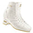 EDEA Piano Figure Ice Skates Boot, white, innovative design for figure skaters.