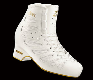 EDEA Piano Figure Ice Skates Boot, white, innovative design for figure skaters.