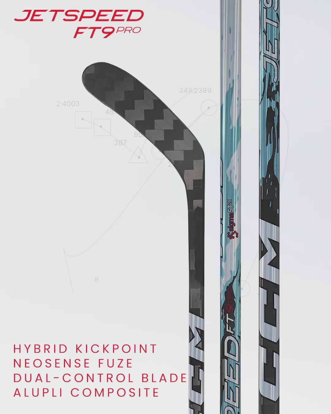 CCM JetSpeed FT9 Pro Hockey Stick