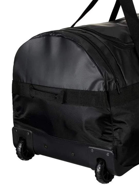 CCM 480 Elite Wheeled Bag with durable tarpaulin and all-terrain wheels for easy travel.