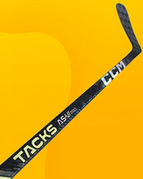 CCM Tacks AS6 Pro Hockey Stick with advanced V shaft geometry and HELICOID blade.