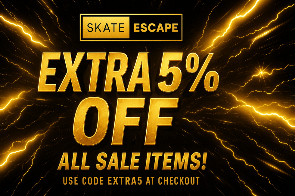 TheSkateEscape Super Eye-Catching EXTRA5 Banner