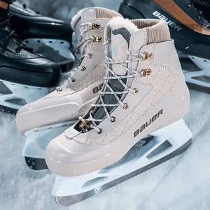 Bauer S23 Tremblant Lifestyle Skates on ice with stylish design.
