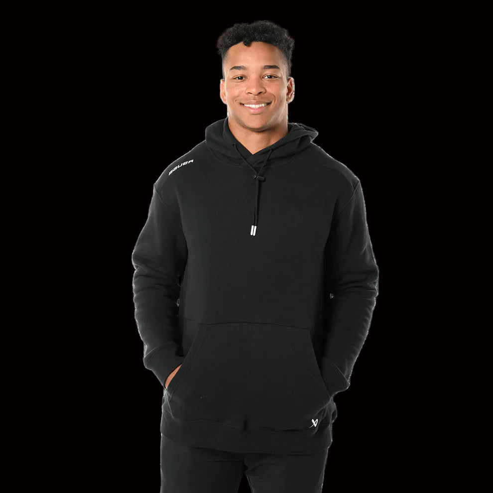 Bauer Ultimate Hoodie with retro fit and brushed Tech Fleece Fabric.