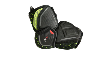 Bauer 3X Elbow Pads with 3-piece cap and Thermocore Zero liner.