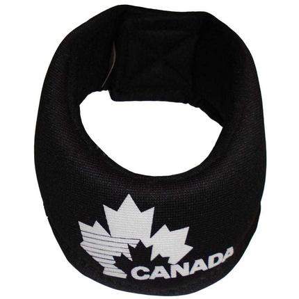 Team Canada Neck Guard with adjustable closure for maximum agility