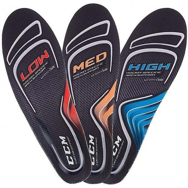 CCM Custom Support Insole with different arch types for hockey skates.