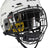 CCM 210 Helmet/Combo for competitive hockey players with dual-layer foam and adjustable fit.