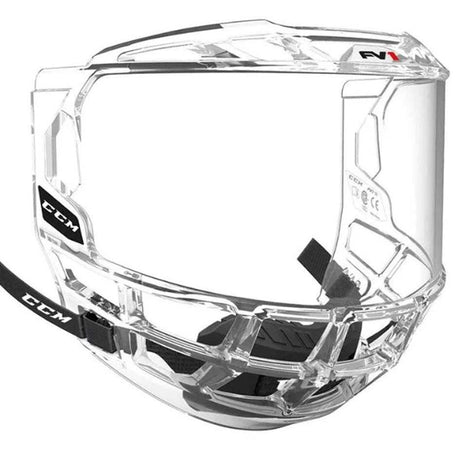 CCM FV1 Full Face Visor with impact resistant polycarbonate, anti-fog and anti-scratch technology.