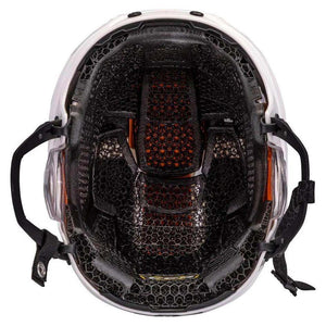 CCM Super Tacks X Hockey Helmet with NEST Tech liner for optimal breathability and comfort.
