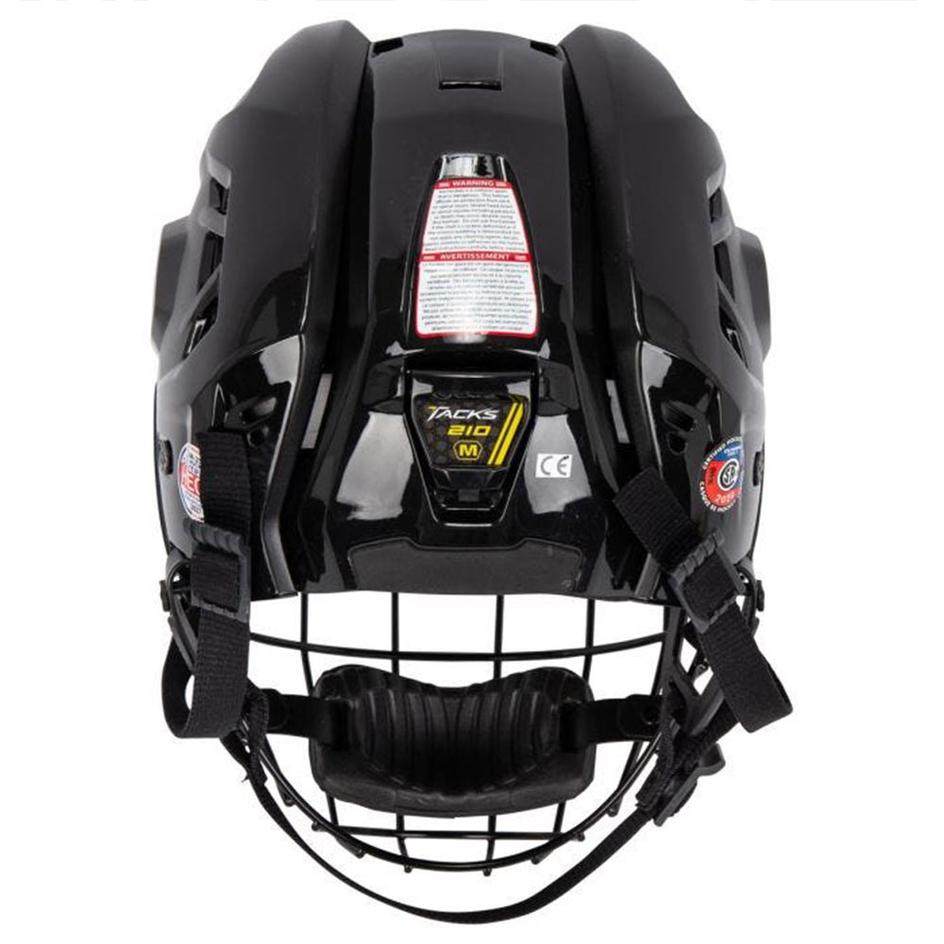 CCM 210 Helmet/Combo with dual-layer foam liner for comfort and protection.