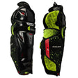 Bauer 3X Shin pads with X-Lite Shield and Comfort Lock strap for competitive hockey players.