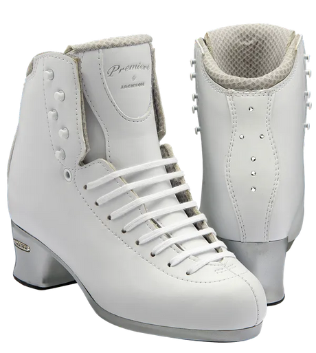 Jackson FS2800 Premiere Boots White with Swarovski crystals and Fusion Sole.