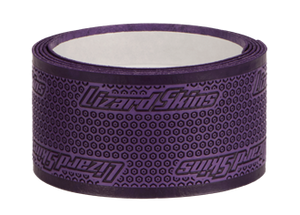 Lizard Skins Grip Tape for hockey sticks, 0.5mm thick, purple, slip-resistant.