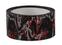 Lizard Skins Grip Tape for hockey sticks, black and red patterned, 39in roll with adhesive back.