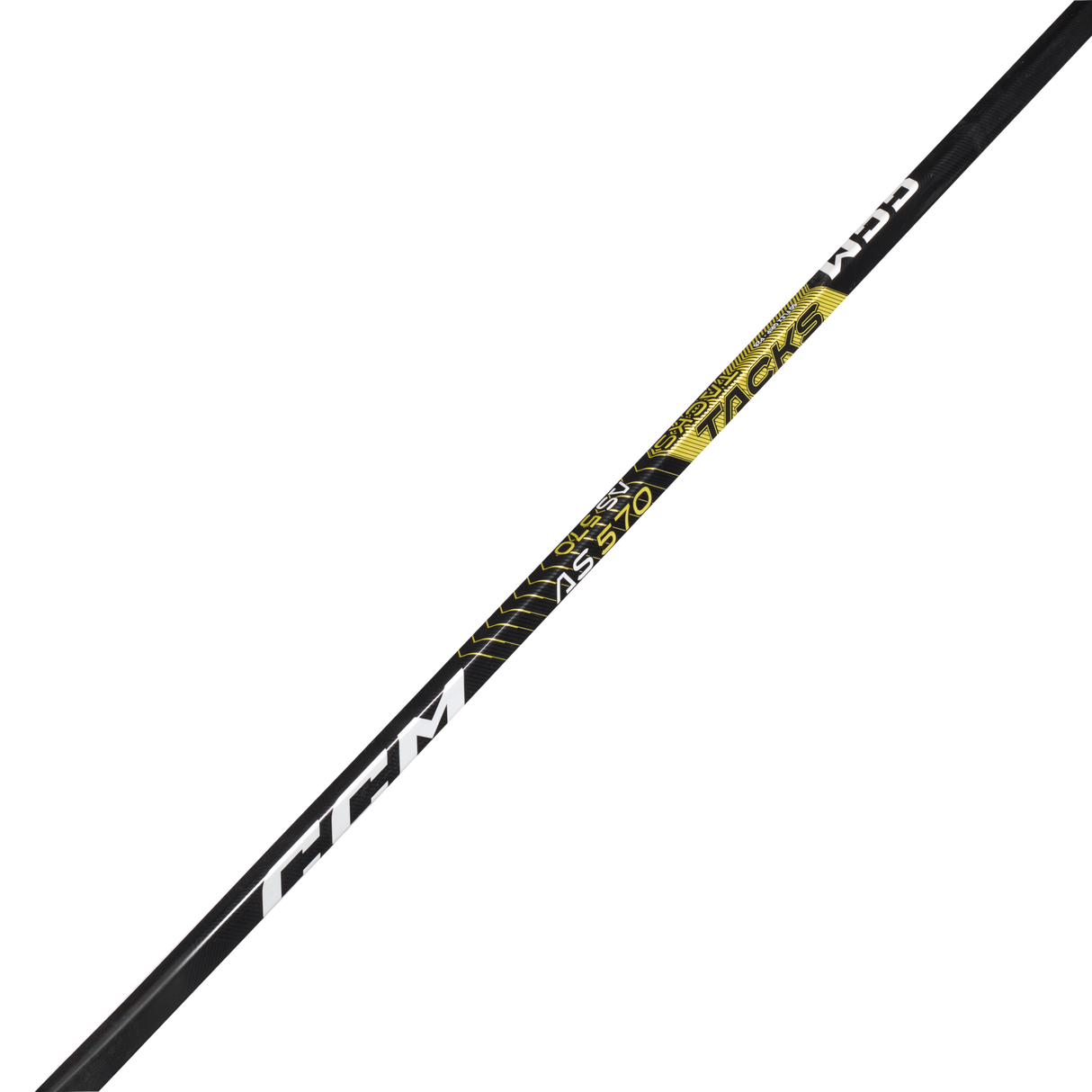 CCM Tacks AS 570 Hockey Stick with mid-kickpoint and square geometry for energy storage and control.